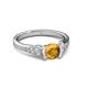 3 - Alana Signature Citrine and Diamond Engagement Ring 