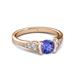 3 - Alana Signature Tanzanite and Diamond Engagement Ring 
