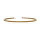 1 - Leslie 2.00 mm Citrine Eternity Tennis Bracelet 