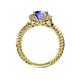 5 - Anora Signature Tanzanite and Diamond Engagement Ring 