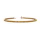 1 - Leslie 2.70 mm Citrine Eternity Tennis Bracelet 
