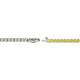 2 - Izarra 1.7 mm Yellow Sapphire Eternity Tennis Bracelet 