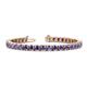 1 - Leslie 4.00 mm Iolite Eternity Tennis Bracelet 