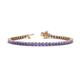 1 - Izarra 2.90 mm Tanzanite Eternity Tennis Bracelet 