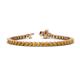1 - Izarra 3.90 mm Citrine Eternity Tennis Bracelet 