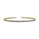 1 - Cliona 2.00 mm Iolite Eternity Tennis Bracelet 