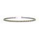 1 - Cliona 2.00 mm Citrine and Diamond Eternity Tennis Bracelet 