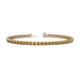1 - Cliona 2.70 mm Citrine Eternity Tennis Bracelet 