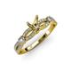 3 - Senna Desire Split Shank Semi Mount Engagement Ring  