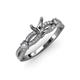 3 - Senna Desire Split Shank Semi Mount Engagement Ring  