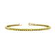 1 - Leslie 2.70 mm Yellow Diamond Eternity Tennis Bracelet 