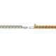 2 - Leslie 2.70 mm Citrine Eternity Tennis Bracelet 