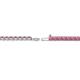 2 - Leslie 2.70 mm Rhodolite Garnet Eternity Tennis Bracelet 