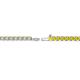 2 - Leslie 2.70 mm Yellow Diamond Eternity Tennis Bracelet 