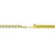 2 - Leslie 2.70 mm Yellow Diamond Eternity Tennis Bracelet 