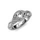 4 - Kalila Signature Semi Mount Engagement Ring 