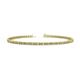 1 - Cliona 2.00 mm Yellow and White Diamond Eternity Tennis Bracelet 