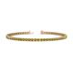 1 - Cliona 2.40 mm Yellow Diamond Eternity Tennis Bracelet 