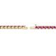 2 - Cliona 2.40 mm Pink Sapphire Eternity Tennis Bracelet 