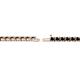 2 - Cliona 2.40 mm Black Diamond Eternity Tennis Bracelet 