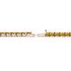 2 - Cliona 2.70 mm Citrine Eternity Tennis Bracelet 