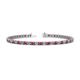 1 - Cliona 3.00 mm Ruby and Diamond Eternity Tennis Bracelet 