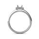 4 - Syna Signature Semi Mount Halo Engagement Ring 
