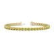 1 - Cliona 3.30 mm Yellow Sapphire Eternity Tennis Bracelet 