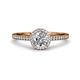 3 - Syna Signature Diamond Halo Engagement Ring 