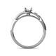 4 - Grianne Signature Semi Mount Bypass Engagement Ring 