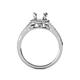 5 - Levana Signature Semi Mount Halo Engagement Ring 
