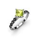 2 - Alicia Peridot Engagement Ring 