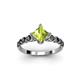3 - Alicia Peridot Engagement Ring 