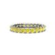 1 - Laida 3.00 mm Yellow Diamond Eternity Band 