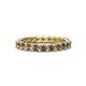 1 - Laida 3.00 mm Smoky Quartz Eternity Band 