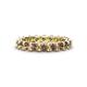 1 - Laida 3.40 mm Smoky Quartz Eternity Band 