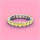 4 - Laida 3.40 mm Yellow Sapphire Eternity Band 