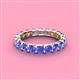4 - Laida 3.40 mm Tanzanite Eternity Band 