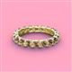 4 - Laida 3.40 mm Smoky Quartz Eternity Band 