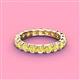 4 - Laida 3.40 mm Yellow Sapphire Eternity Band 