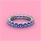 4 - Laida 3.40 mm Iolite Eternity Band 