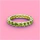 4 - Laida 3.40 mm Peridot Eternity Band 