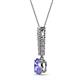 2 - Orah Tanzanite and Diamond Journey Pendant 
