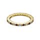 2 - Gracie 2.00 mm Round Red Garnet and Diamond Eternity Band 