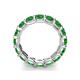 6 - Laida 4.00 mm Green Garnet Eternity Band 