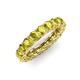 4 - Lucida 3.80 mm Yellow Diamond Eternity Band 