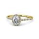 1 - Marnie Desire Diamond Halo Engagement Ring 