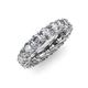 4 - Lucida 4.20 mm Round Diamond Eternity Band 