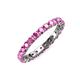 4 - Tiffany 2.70 mm Pink Sapphire Eternity Band 