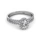 2 - Amaya Desire Diamond Halo Engagement Ring 